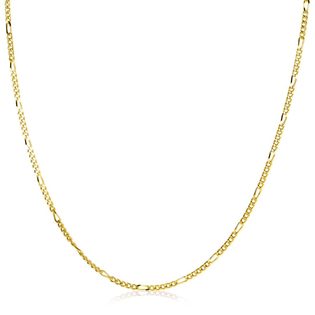 Zinzi Ketting Gold Plated Zilc F45 G