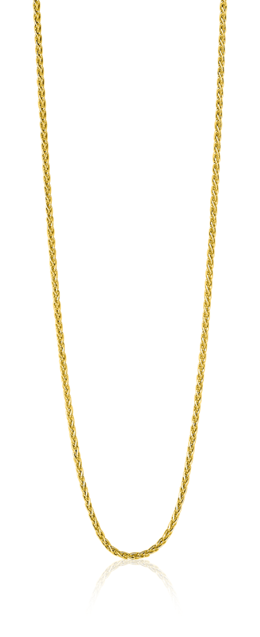 Zinzi Ketting Gold Plated Zilc P42 G