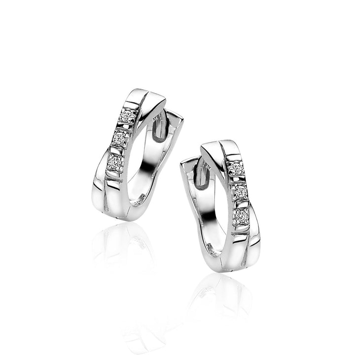 Zinzi Oorbellen Zilver Zio2039