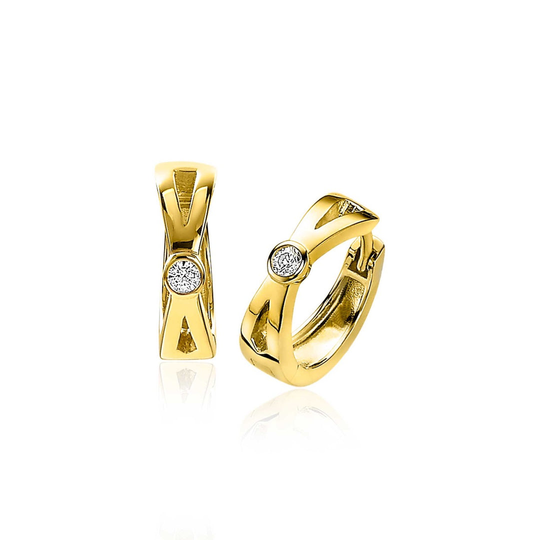 Zinzi Oorbellen Gold Plated Zio2194 Y