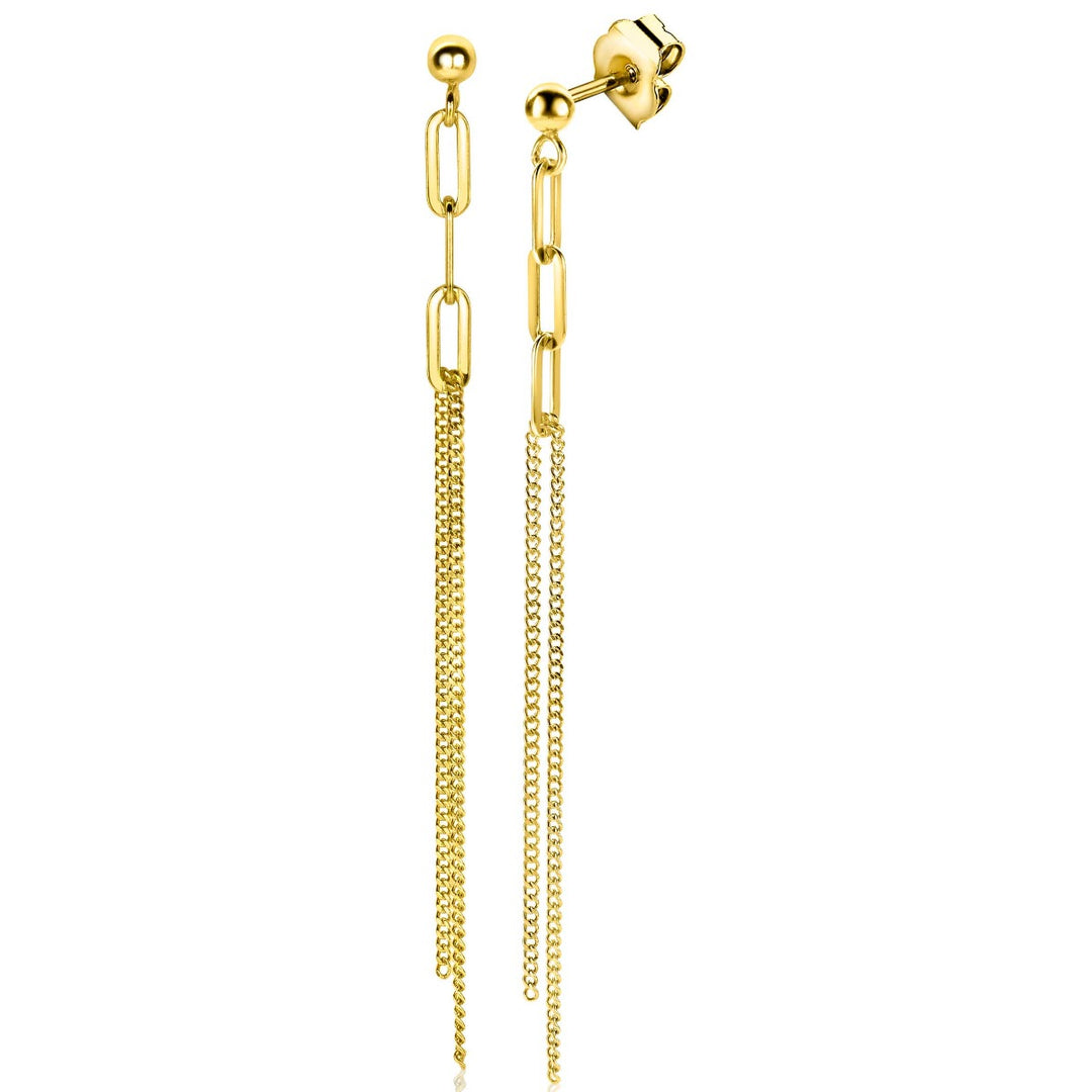 Zinzi Oorbellen Gold Plated Zio2262 G