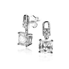 Zinzi Oorbellen Zilver Zio2268