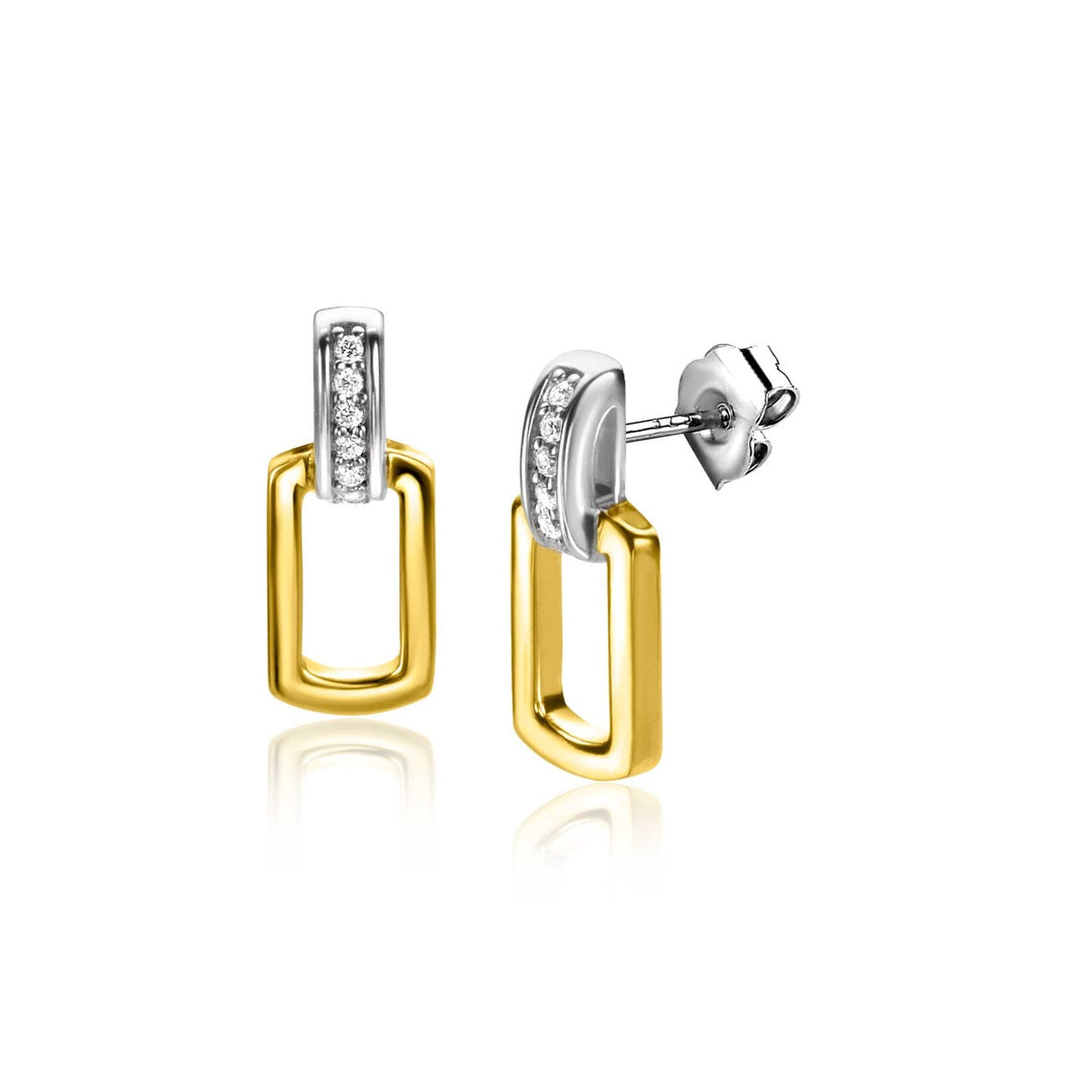 Zinzi Oorbellen Gold Plated Zio2297