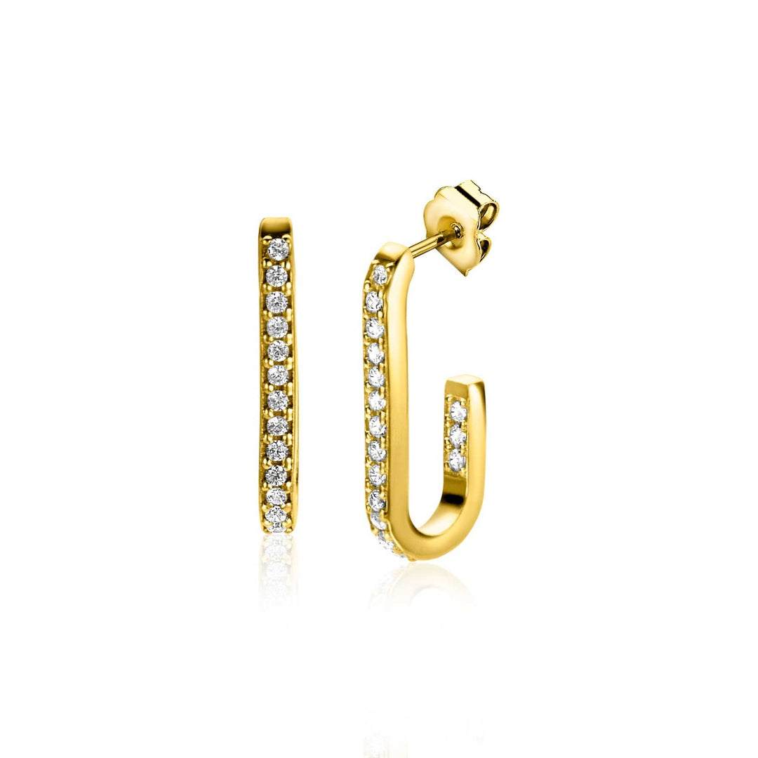 Zinzi Oorbellen Gold Plated Zio2310 Y