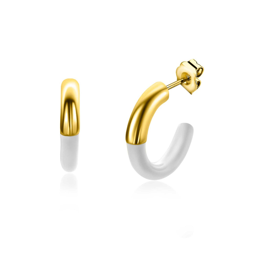 Zinzi Oorbellen Gold Plated Zio2315 W