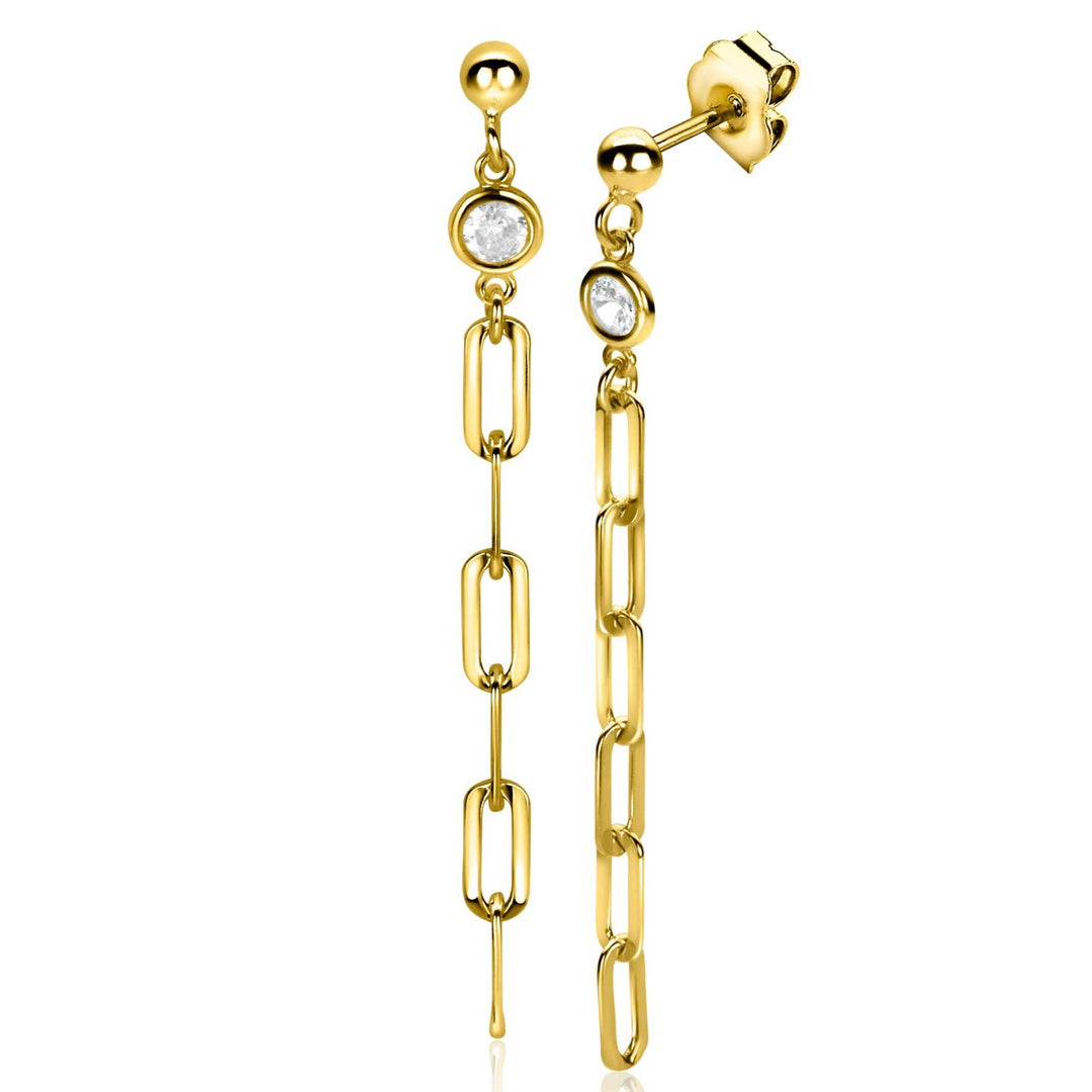 Zinzi Oorbellen Gold Plated Zio2363 Y