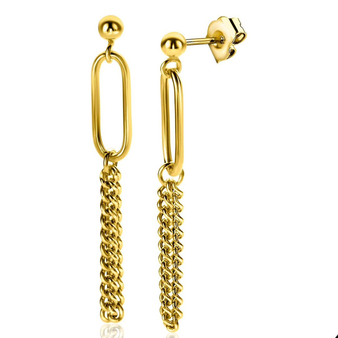Zinzi Oorbellen Gold Plated Zio2382