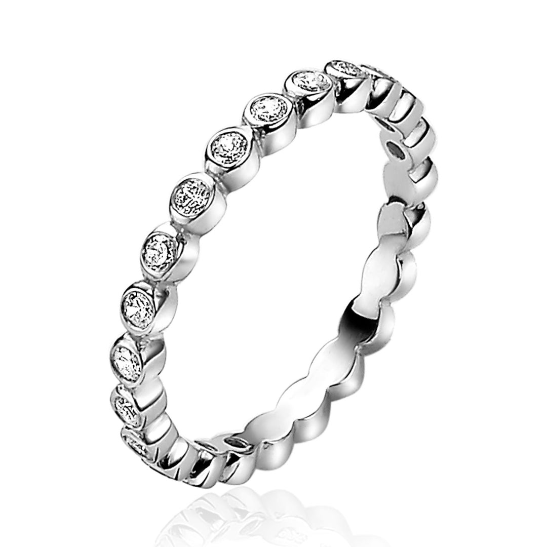 Zinzi Ring Zilver Zirbf45