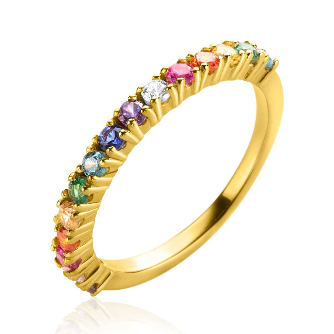 Zinzi Ring Gold Plated Zir2170