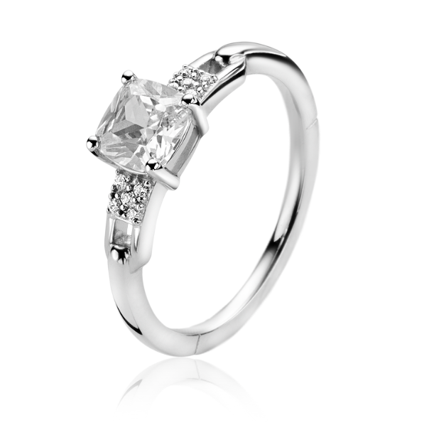 Zinzi Ring Zilver Zir2268