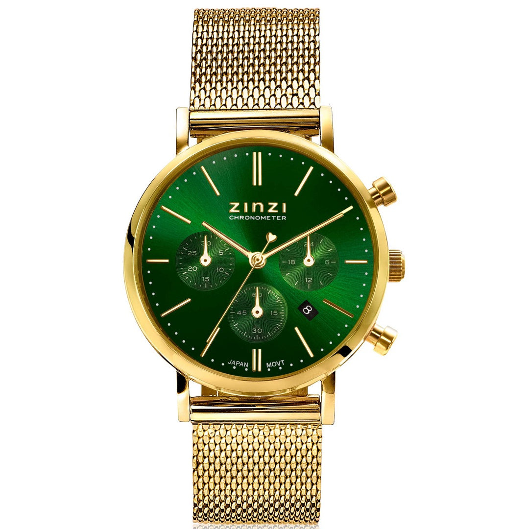 Zinzi Goudkleurig Horloge Gold Plated Ziw1535