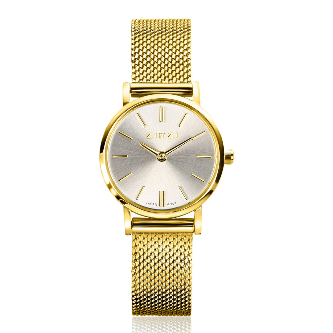 Zinzi Goudkleurig Horloge Gold Plated Ziw1833
